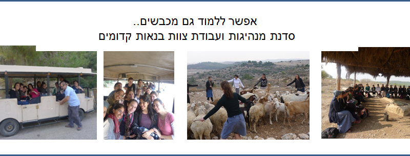 אפשר ללמוד גם מכבשים, סדנת מנהיגות ועבודת צוות בנאות קדומים